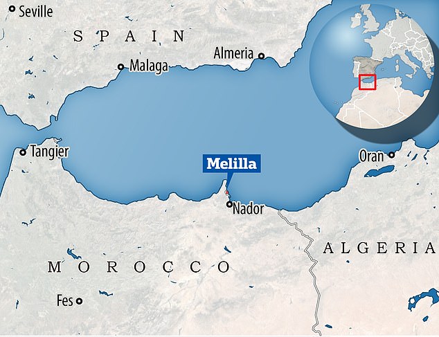 Melilla and Ceuta, Spain's other small enclave in North Africa, have the European Union's only land borders with Africa, making them a magnet for migrants.