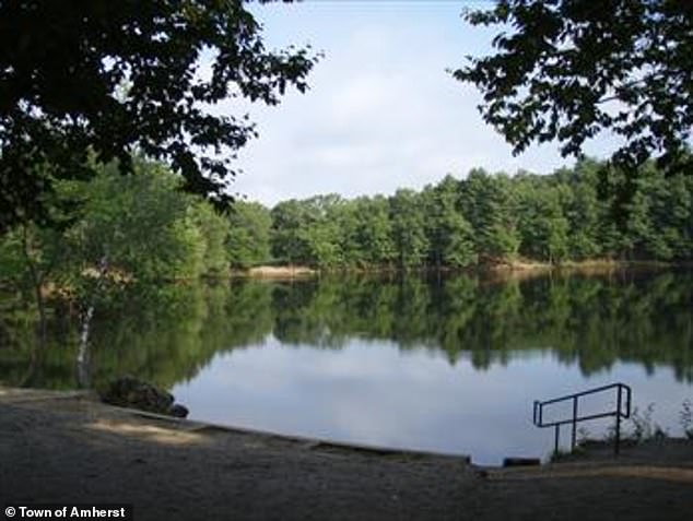 Bacteria levels have reached levels that are dangerous for swimming and could cause illness (photo: Puffers Pond in MA)