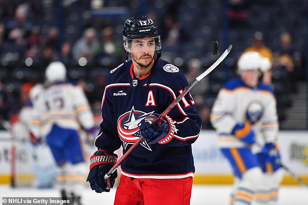 Gaudreau, a 31-year-old NHL veteran, had spent the past two seasons with the Blue Jackets.