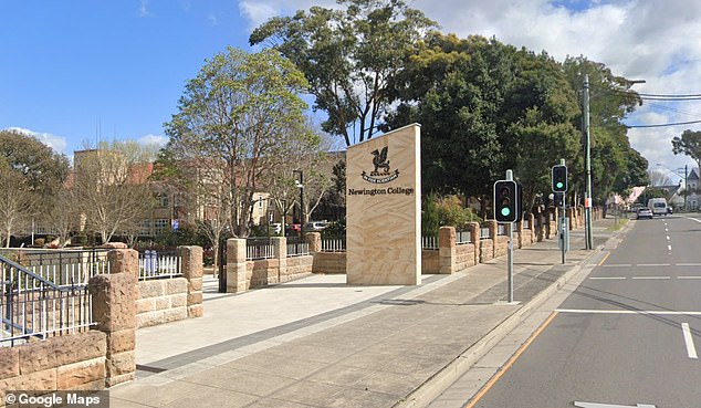 The 12-year-old was a boarding student on a sporting scholarship at Newington College in Sydney's inner-west.