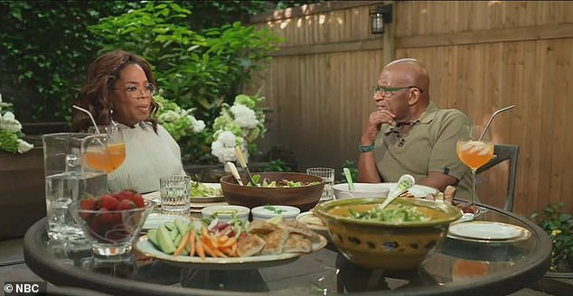 During an interview with Today host Al Roker, Oprah admitted that being overweight left her 