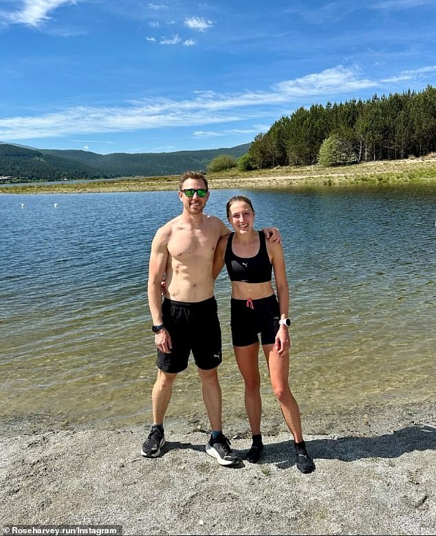 Rose and her fiancé Charlie recently celebrated their eighth anniversary together and, of course, marked the occasion with a run.