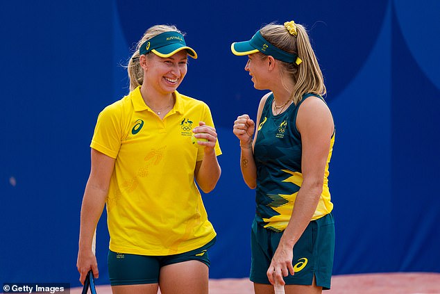 Doubles partners Daria Saville (left) and Ellen Perez have shed further light on the dire conditions at the Olympic Village.