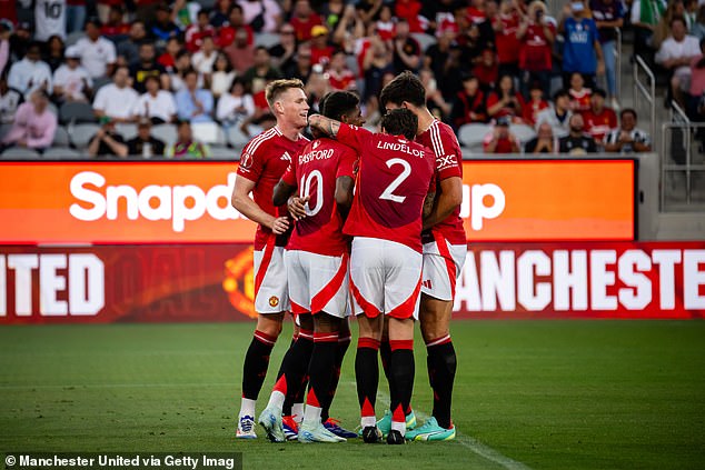 United have completed their pre-season tour of the United States and face Manchester City in the FA Community Shield on Saturday.