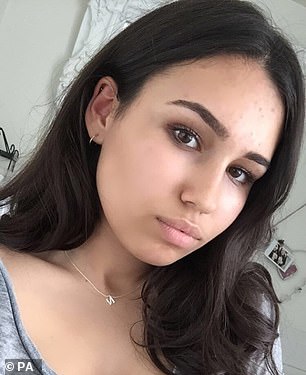 Nadim Ednan-Laperouse was travelling home with his daughter Natasha (pictured), when she suffered a life-threatening reaction to nuts during a return flight from a dream trip to Nice on July 17, 2016.