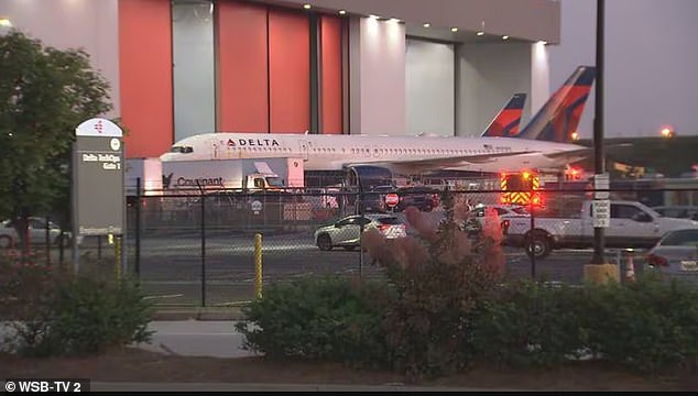 Two people are dead after a tire on a Delta plane exploded while being changed at Hartsfield-Jackson Atlanta International Airport.