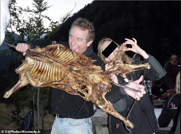 Vanity Fair published an article claiming that independent presidential candidate Robert F. Kennedy Jr. had sent a photo to a friend of him pretending to devour a roast dog in Korea. Kennedy said it was a goat in Patagonia.