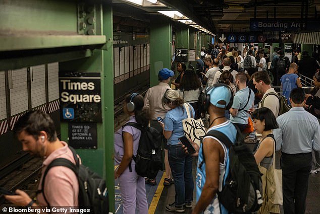 The team found that the average concentration of pollution on platforms was 139 micrograms per cubic metre and 99 micrograms per cubic metre on trains, compared with the World Health Organisation's limit of 15 micrograms.