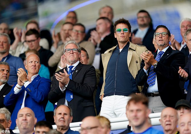 Birmingham's American owners, including Tom Brady, are aiming for promotion to League One