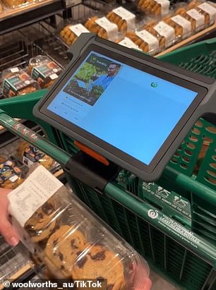 Before purchasing, customers can unlock a tablet by scanning their Everyday Rewards card and placing it in a cart.