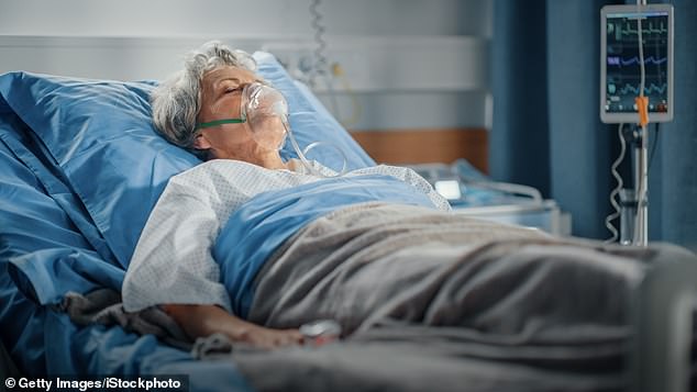 Nearly one-third (30 percent) of people aged 90 years or older underwent between six and nine radiological procedures (file image)