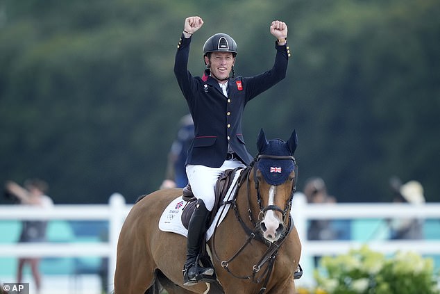 Scott Brash and his horse Jefferson won a surprising gold medal in the team show jumping event