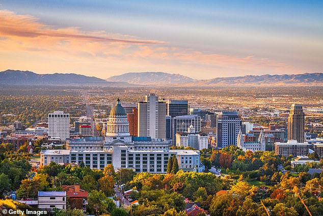 Salt Lake City in Utah, which was recently ranked the best US state to move to