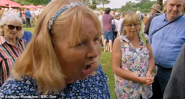 This comes after another Antiques Roadshow guest was left so stunned earlier this week that she struggled to catch her breath after learning the mind-boggling value of her grandmother's Olympic gold medal. 