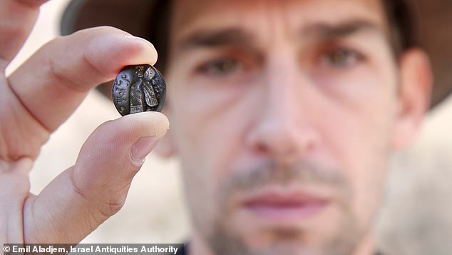 The seal, about the size of a dime, bears inscriptions that provide evidence that a multinational culture, as described in the Bible, thrived in ancient Jerusalem.