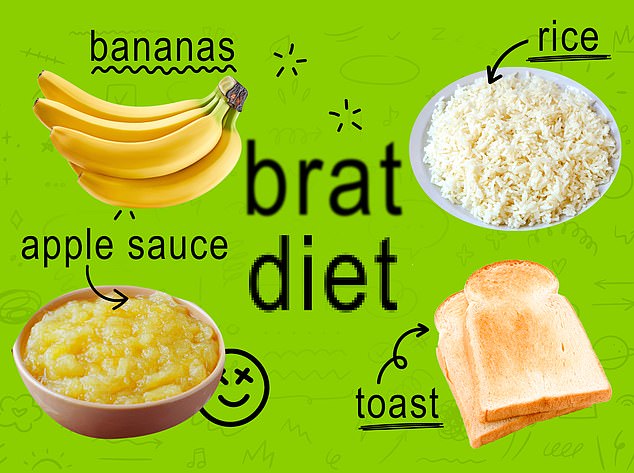 The BRAT diet, which has actually been around for over a century, has long been endorsed by health professionals. The diet is specifically designed for those unfortunate enough to suffer from diarrhea and other stomach problems.