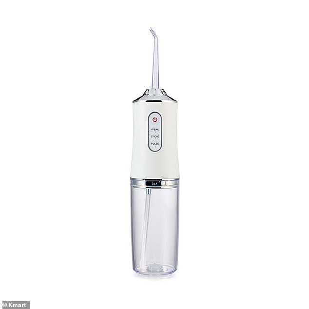 Kmart's OXX water flosser is a simple way to improve your dental hygiene routine