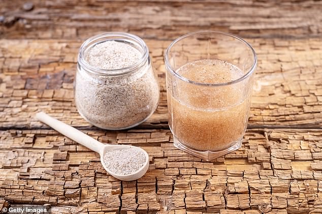 Psyllium husk, which is sold as a sawdust-like powder, can also cause gastrointestinal symptoms, bloating, gas and even rash, Dr. Yembe explains.