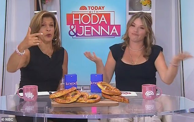 Hoda blurted out: 