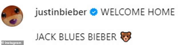 The Boyfriend hitmaker and his wife Hailey happily announced the birth of their first child, Jack Blues Bieber, on Friday, and the nickname Jack is notably his father's middle name.