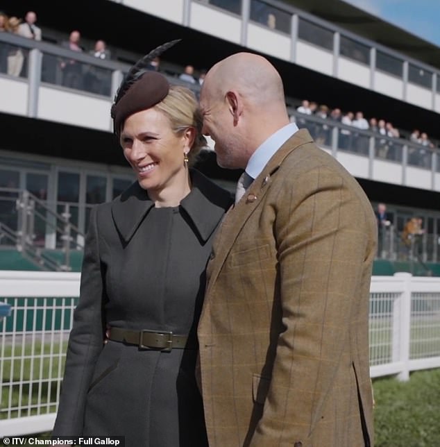 Zara and her rugby star ex-husband Mike Tindall, 45, are familiar faces at the Cheltenham Festival