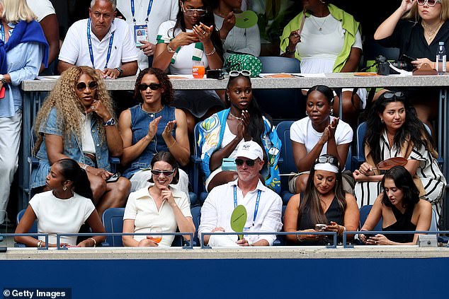 Williams attends day six of the 2024 US Open at the USTA Billie Jean King National Tennis Center