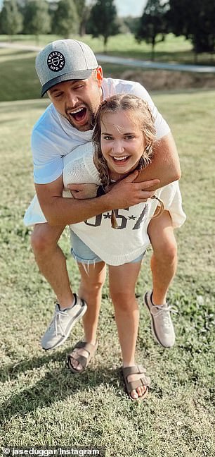 Jason and Maddie made their romance Instagram official just three months before their engagement.