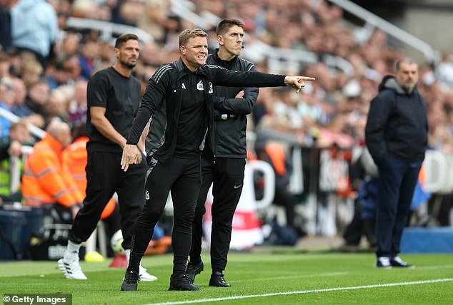 The result will be the perfect tonic for Newcastle manager Eddie Howe after a frustrating end to the transfer window which saw the Magpies bring in very little new talent.