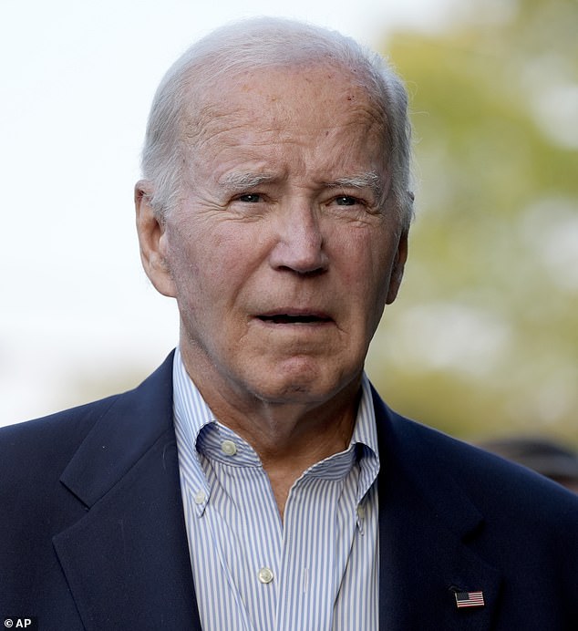 The current US President Joe Biden. Clooney's op-ed in the New York Times demanded that President Biden step aside so that a new candidate could be appointed. It appeared to be one of the reasons that led Biden to drop out of the race.