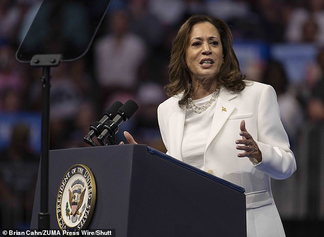 Harris will go head-to-head with Trump in their first debate in Philadelphia, Pennsylvania, on September 10, hosted by ABC News.