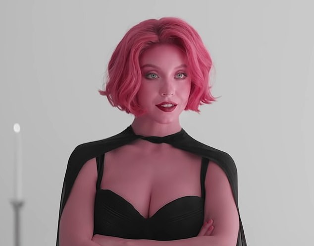 In a 2021 Webtoon commercial, she surprised fans by sporting a neon pink bob.