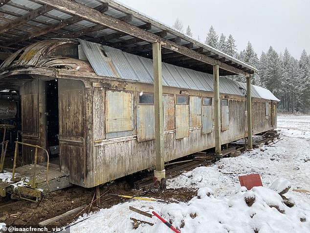 After some research, they identified it as WI&M Car 306, built in 1906.