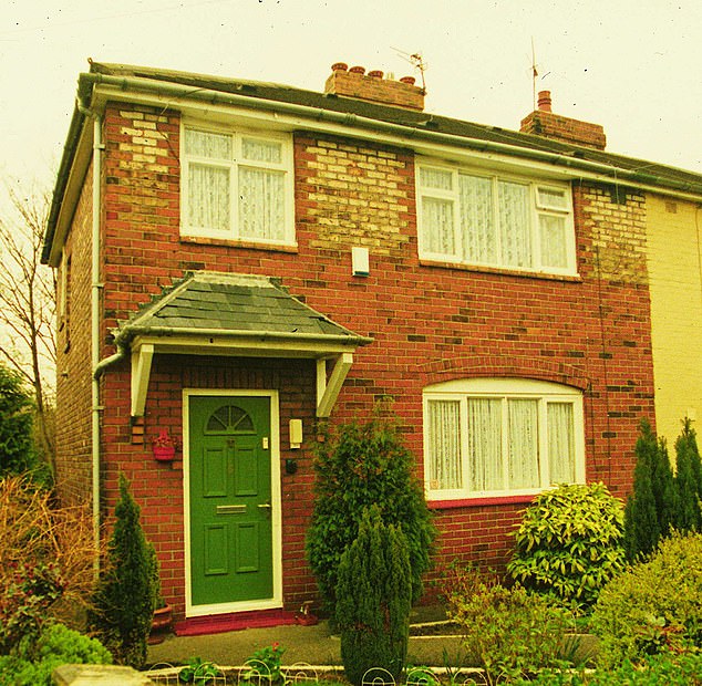 The red brick town hall house in Burnage, Manchester, where Liam and Noel grew up