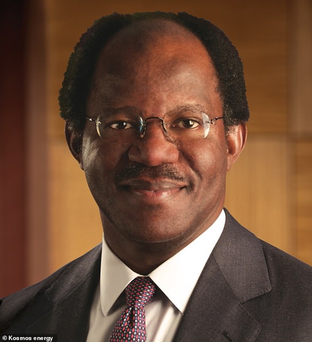 Geoffrey is the son of Adebayo Ogunlesi, 70 (pictured), a prominent Nigerian-American investment banker and businessman, with an estimated net worth of $2.3 billion.