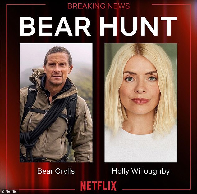 The presenter made her return to television in January with Dancing On Ice and has been busy filming Netflix show Bear Hunt with Bear Grylls.