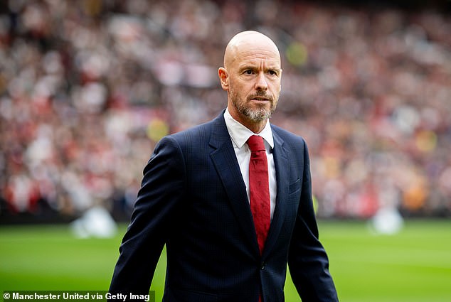 There was criticism of Ten Hag after the United boss failed to prevent a heavy defeat.