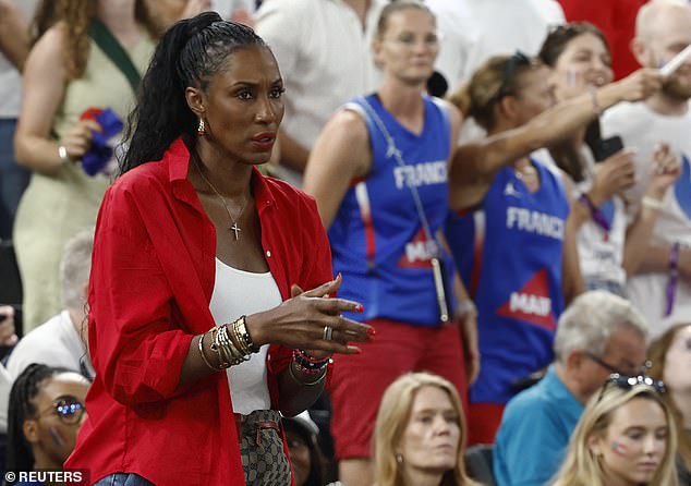 Leslie, a two-time WNBA champion, has been heavily criticized for her stance on social media.