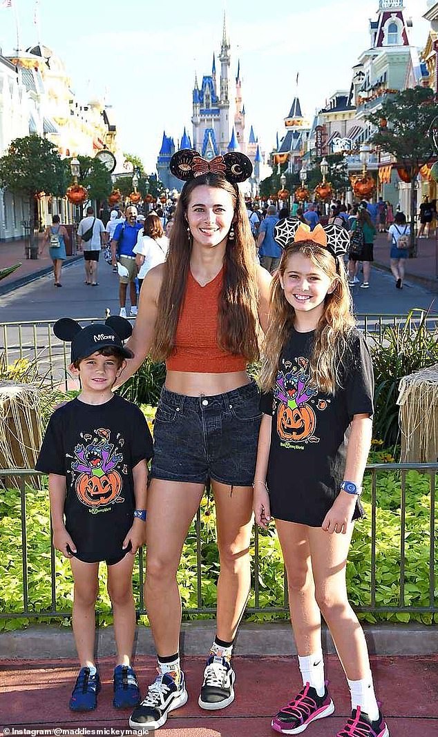 Monaghan defended herself by saying that her children have been to Disney hundreds of times and that this vacation was a work trip.