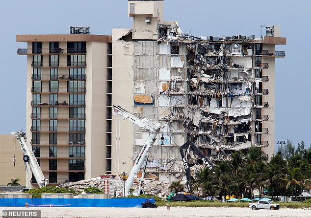 The legislation was passed following the 2021 collapse of the Champlain Tower South (pictured) in Surfside, which killed 98 people.