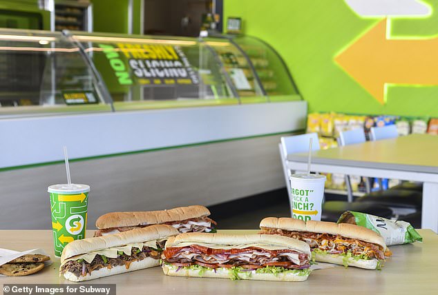 Franchisees typically charge between $11 and $17 for a 12-inch sandwich.