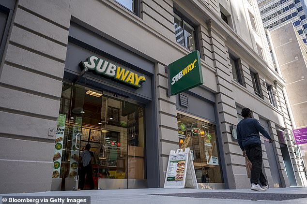 Subway sales are reportedly down 5 to 10 percent in some regions.