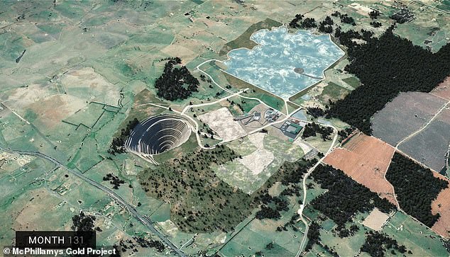 Regis Resources, the company behind the project near Blayney in central-west New South Wales, insists it could take a decade to get it back on track.