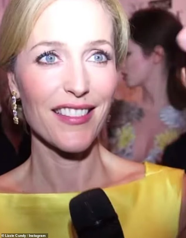 Gillian was one of the other stars interviewed and will appear on the new Amazon show.