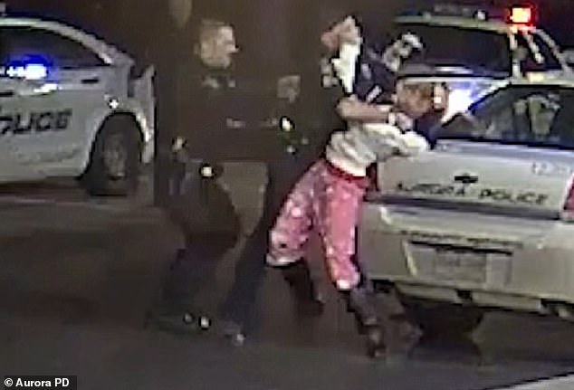 Hawkins was in the news in 2017 after a woman accused him and three other officers of stomping on her head after she was falsely accused of assaulting Hawkins.