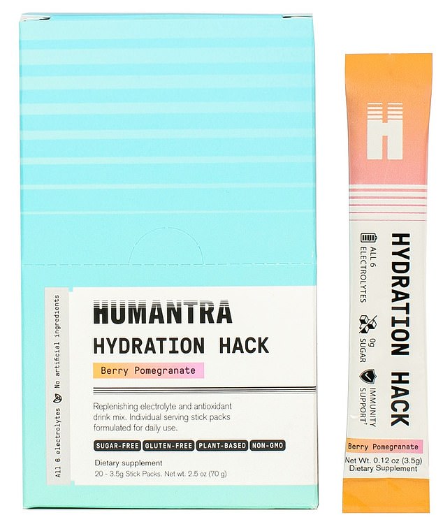 Humantra Pomegranate and Red Berry Electrolyte Drink Mix