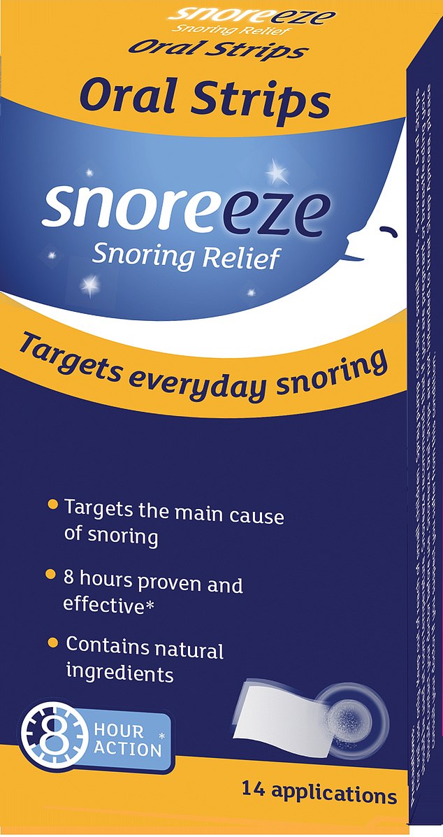 Snoreeze Snoring Relief Mouth Strips