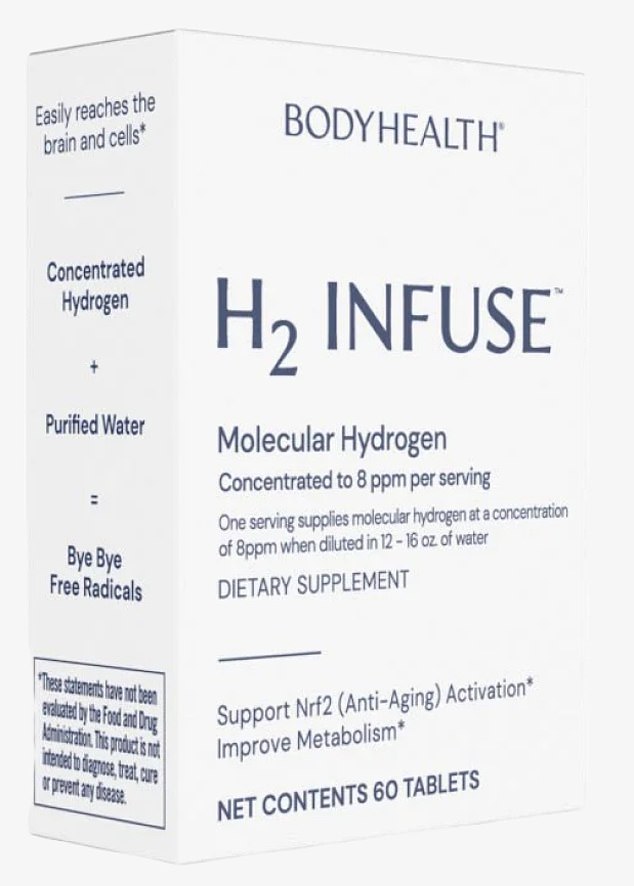 Molecular Hydrogen Bodyhealth H2 Infuse