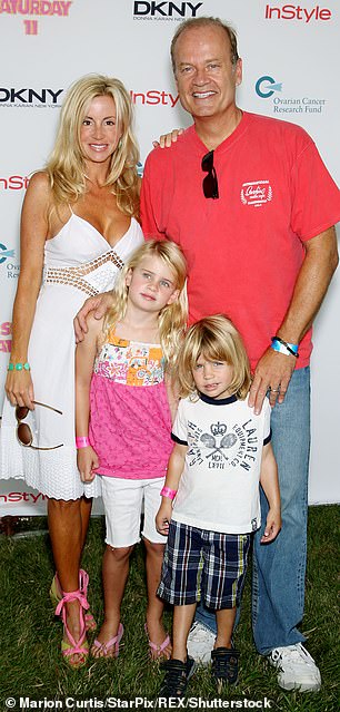 In addition to Jude, the exes have a 22-year-old daughter, Mason; photographed in July 2008