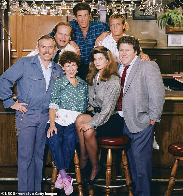 Jude's father, Kelsey, starred on the sitcom Cheers, which aired from 1981 to 1993.