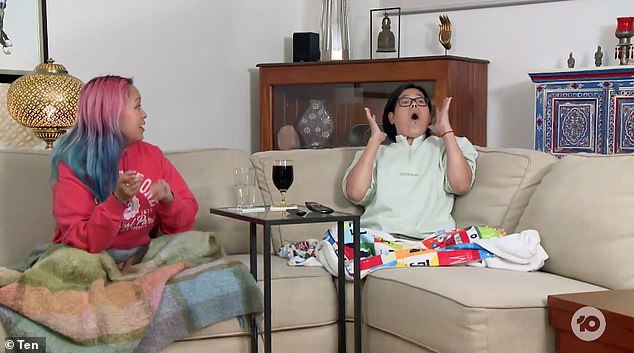 They were said to be considering appearing in Gogglebox season 21, but then had their hopes dashed by Channel 10 producers (pictured: a scene from Gogglebox)